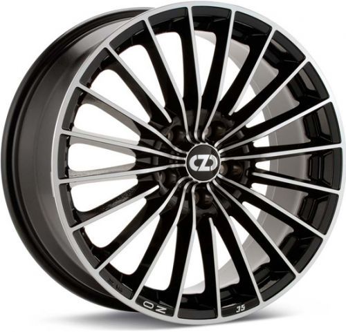 Диски OZ Racing 35 Anniversary 8x19 5x112 ET35 dia 75 black diamond cut - 1