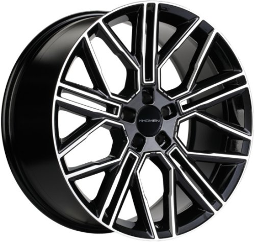 Диски Khomen Wheels KHW2101 (E-tron) 9,5x21 5x112 ET36 dia 66,6 black-FP - 1