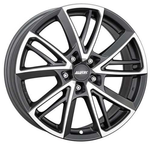 Диски Alutec Xplosive 7,5x17 5x114,3 ET35 dia 70,1 graphite matt front polished - 1