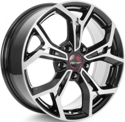 Диски Remain Toyota Camry (R203) 7x17 5x114,3 ET45 dia 60,1 алмаз черный - 1