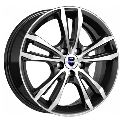 Диски K&K Samara 6x16 5x112 ET40 dia 66,6 алмаз черный - 1