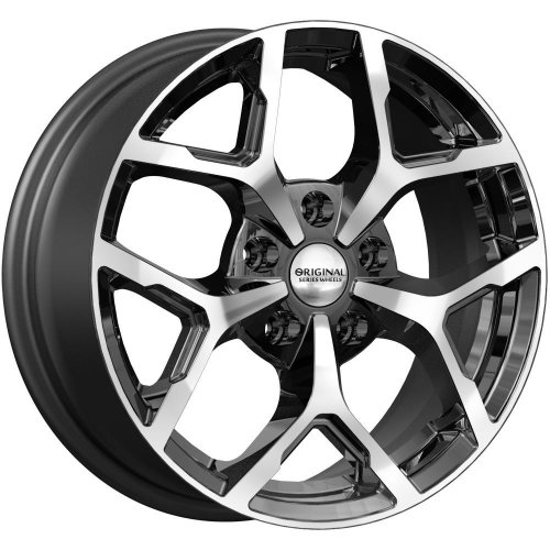 Диски Скад Оригинал Toyota (Camry XV7 KL-368) 6,5x16 5x114,3 ET40 dia 60,1 алмаз черный Россия - 1