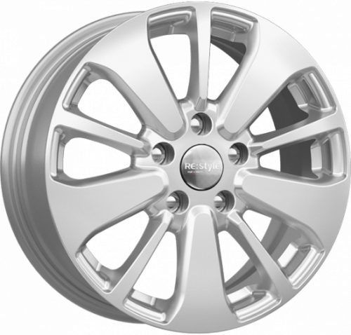Диски K&K КС688 6,5x16 5x114,3 ET45 dia 67,1 сильвер - 1