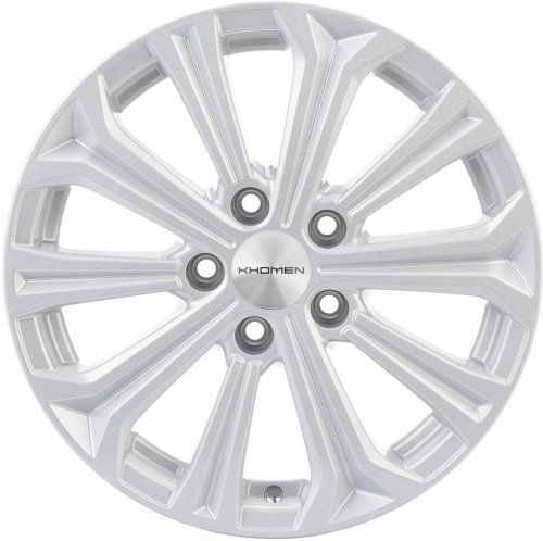 Диски Khomen Wheels KHW1610 (Focus) 6,5x16 5x108 ET50 dia 63,3 F-silver Россия - 1