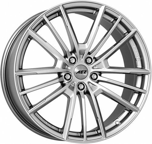 Диски AEZ Kaiman high gloss 8x20 5x112 ET43 dia 70,1 hyper silver - 1