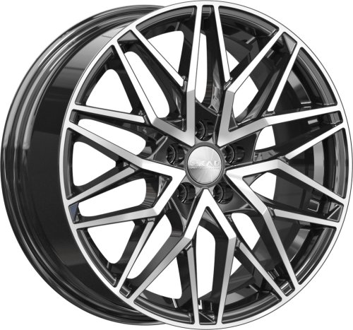 Диски Скад Азимут 7x17 5x110 ET48,5 dia 63,35 алмаз - 1