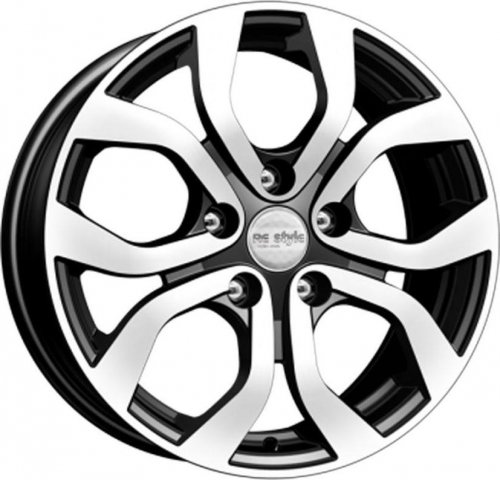 Диски K&K Original Series KIA (Cerato КСr704) 6,5x16 5x114,3 ET50 dia 67,1 алмаз черный Россия - 1