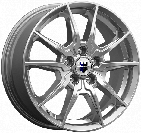 Диски K&K Адамар 6,5x16 5x105 ET38 dia 56,6 дарк платинум Россия - 1