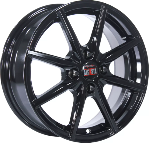 Диски Alcasta M63 6x15 4x100 ET46 dia 54,1 Black - 1