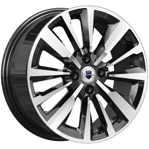 Диски K&K Эрман 6,5x16 4x100 ET41 dia 60,1 алмаз черный - 1