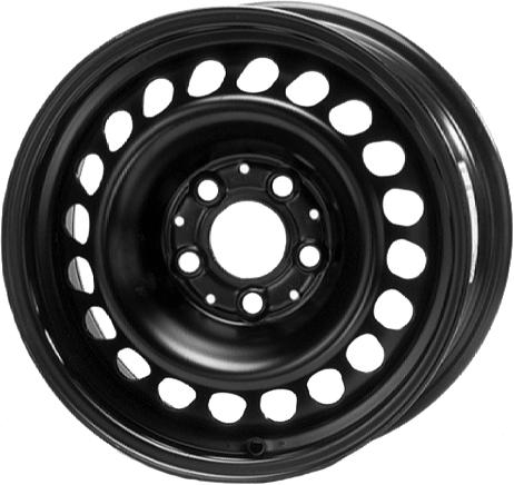 Диски ALCAR STAHLRAD (KFZ) 7620 Mercedes A/B-Klasse 6,5x15 5x112 ET47 dia 66,6 Black - 1