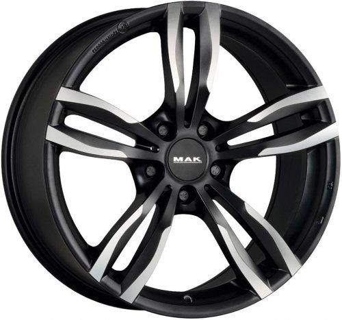 Диски MAK Luft 8,5x19 5x112 ET25 dia 66,6 ice black - 1