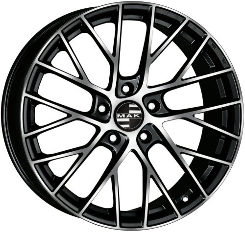 Диски MAK Monaco 8,5x19 5x130 ET55 dia 71,6 black mirror - 1