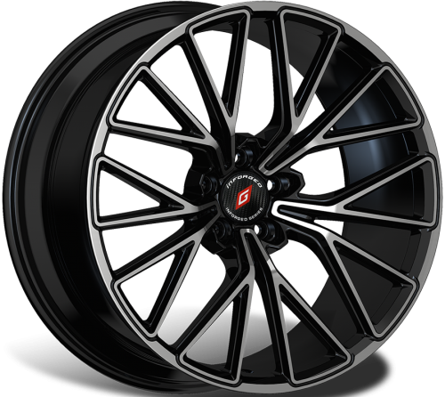 Диски Inforged IFG57 8x18 5x108 ET33 dia 65,1 black machined - 1