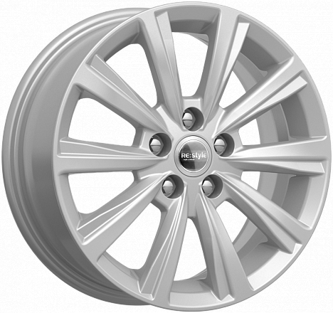 Диски Replica K&K Volkswagen (Polo КС937) 6x15 5x100 ET38 dia 57,1 сильвер - 1