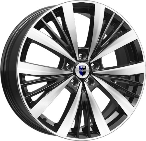 Диски K&K Марвел 7,5x19 5x114,3 ET50 dia 67,1 алмаз черный SK - 1