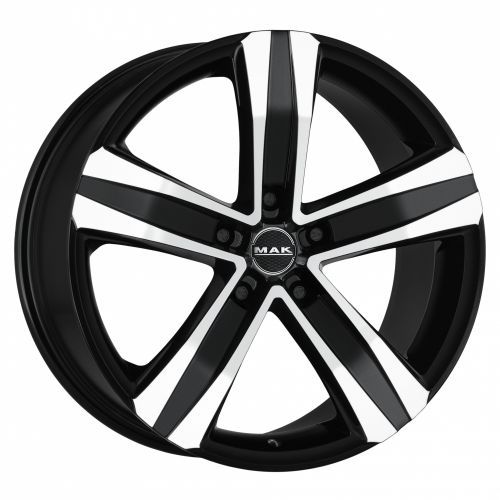 Диски MAK Stone 5 T 8,5x20 5x127 ET35 dia 71,6 black mirror - 1