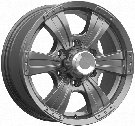 Диски Скад Рейнджер 7x16 5x139,7 ET40 dia 98,5 графит Россия - 1