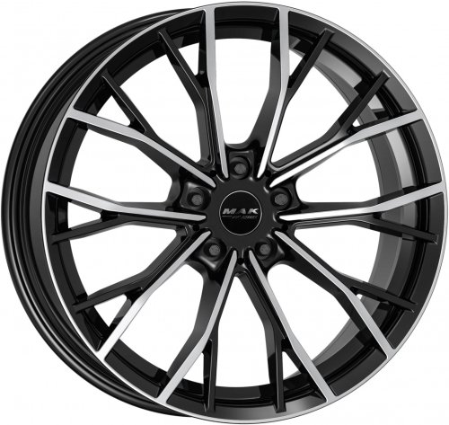 Диски MAK Mark 8x18 5x112 ET54 dia 66,6 black mirror - 1