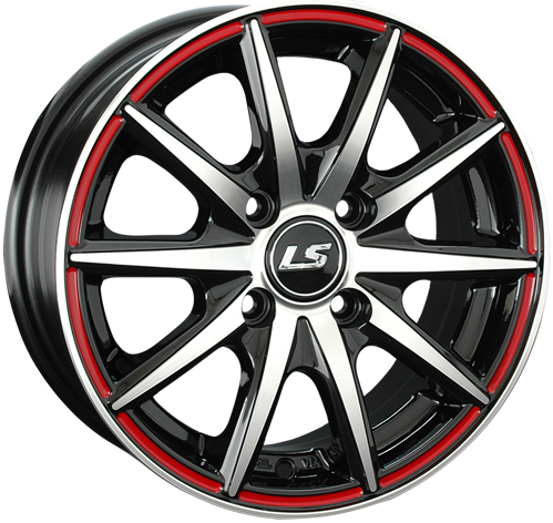 Диски LS wheels 221 7x16 5x114,3 ET40 dia 73,1 BKFRL - 1