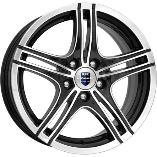 Диски K&K Омаха 8x18 5x120 ET32 dia 60,1 алмаз черный Россия - 1