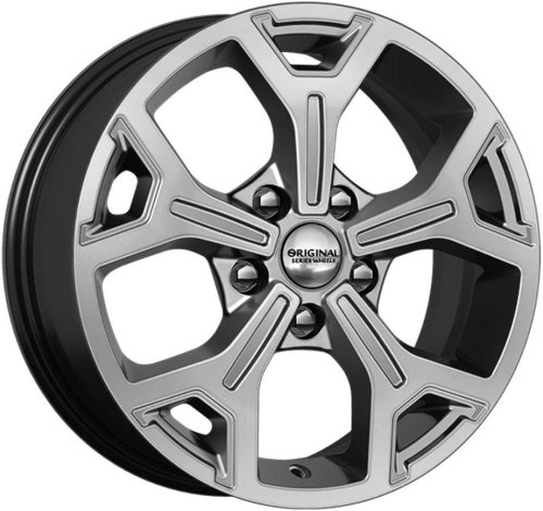 Диски Скад Renault (KL-318) 6,5x16 5x114,3 ET50 dia 60,1 графит Россия - 1