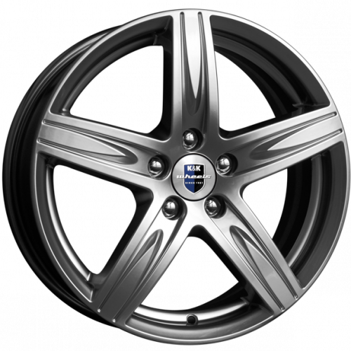 Диски K&K Андорра 6,5x16 5x114,3 ET50 dia 66,1 дарк платинум Россия - 1