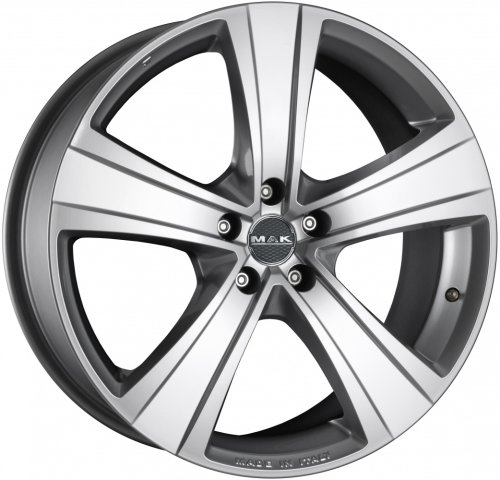 Диски MAK Fuoco 5 9x18 5x127 ET35 dia 71,6 hyper silver - 1