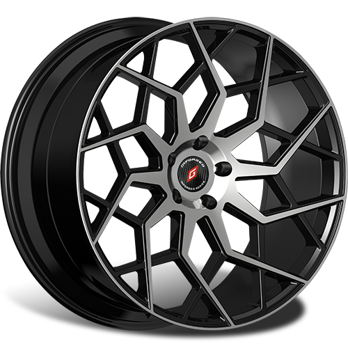 Диски Inforged IFG42 8,5x19 5x114,3 ET45 dia 67,1 black machined - 1