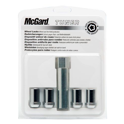 Комплект секреток McGard 25254 SU гайка M12x1,25 конус 60° хром (без защитного кольца) - 1