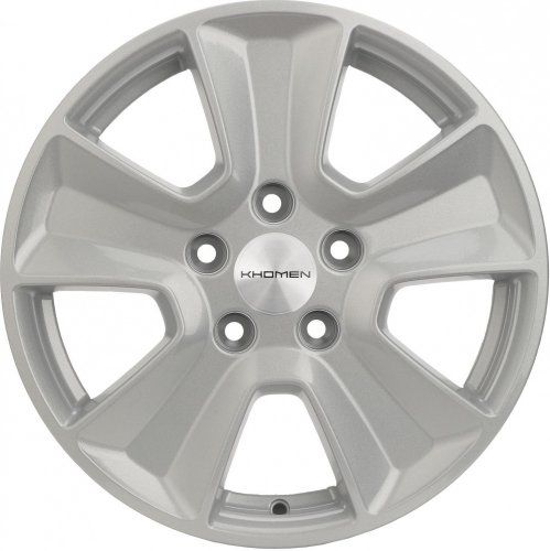 Диски Khomen Wheels KHW1601 (Duster) 6,5x16 5x114,3 ET50 dia 66,1 F-silver - 1