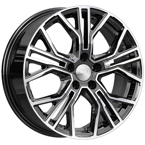 Диски СКАД Тибет 6,5x17 5x114,3 ET37 dia 66,6 алмаз - 1