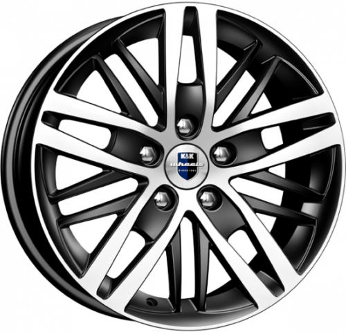 Диски K&K Fencer 7x16 5x110 ET38 dia 65,1 алмаз черный Россия - 1