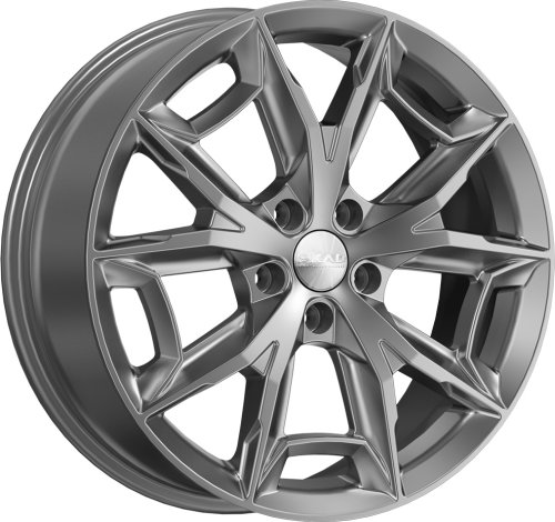 Диски Скад Паркер 7,5x19 5x108 ET46 dia 65,1 графит - 1