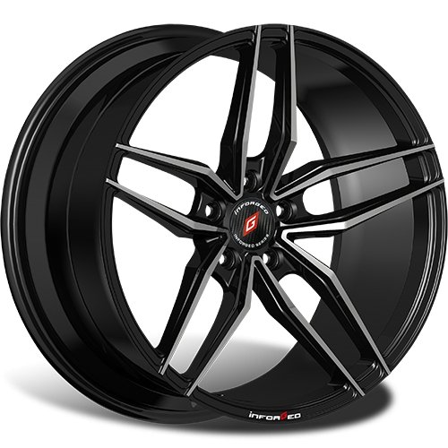 Диски Inforged IFG37 8x18 5x112 ET40 dia 57,1 black machined - 1