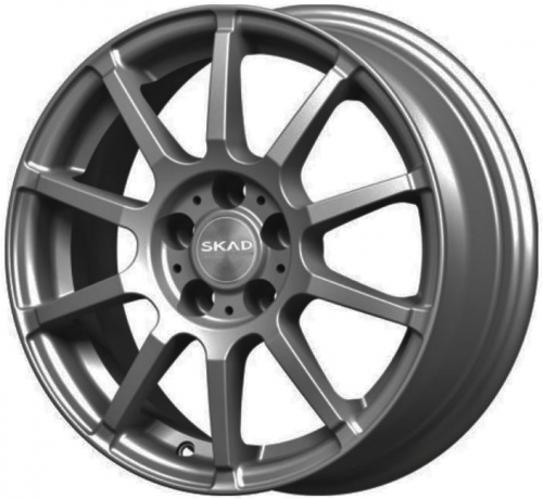 Диски Скад Акита 6x15 4x98 ET35 dia 58,6 графит Россия - 1