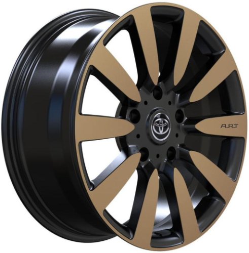 Диски Кованные диски Art Toyota Land Cruiser 300 8,5x20 6x139,7 ET50 dia 95,1 черный+бронзовый матовый - 1