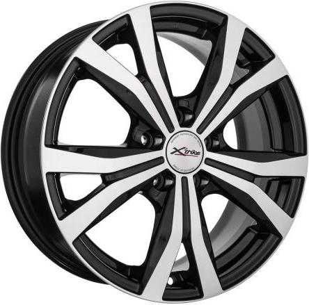 Диски X trike X-119 6,5x16 5x112 ET45 dia 57,1 BK/FP - 1