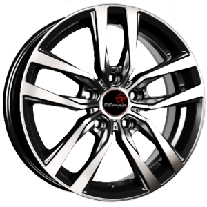 Vector B214 6x16 5x100 ET38 dia 57,1 алмаз черный Vector B214 6x16 5x100 ET38 dia 57,1 алмаз черный