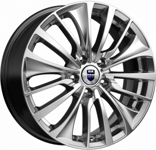 Диски K&K Flanker 6,5x17 5x108 ET43 dia 67,1 дарк платинум - 1