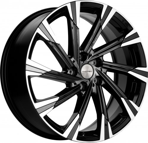 Диски Khomen Wheels KHW1901 (Mazda CX-5/CX8) 7,5x19 5x114,3 ET45 dia 67,1 black-FP Россия - 1