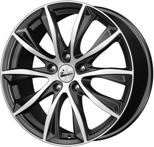 Диски iFree Каzантип 7,5x18 5x114,3 ET50 dia 67,1 блэк джек - 1