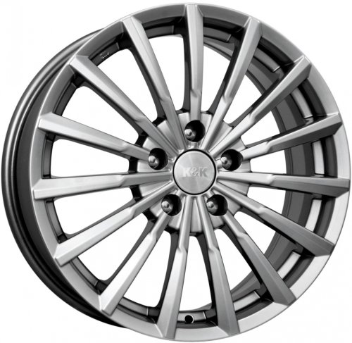 Диски K&K Акцент 5,5x14 4x100 ET45 dia 67,1 блэк платинум Россия - 1
