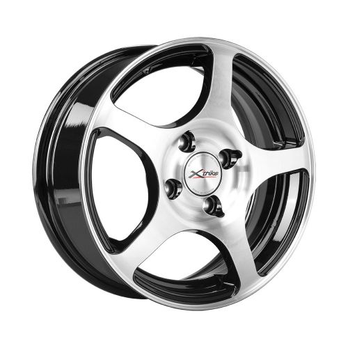 Диски X trike X-103 5,5x14 4x100 ET35 dia 67,1 BK/FP Россия - 1