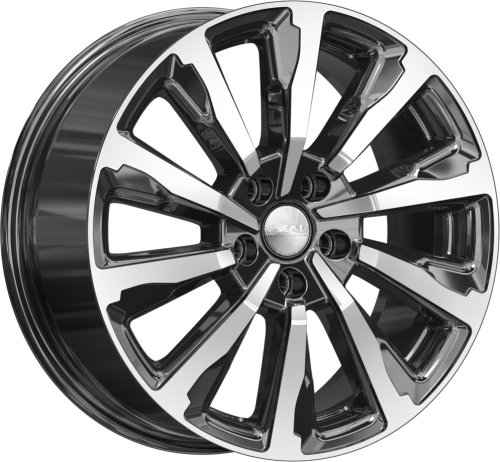 Диски Скад Астер 8x18 5x108 ET45 dia 63,35 алмаз - 1