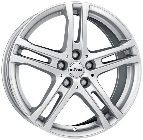 Диски Rial Bavaro 7,5x17 5x112 ET36 dia 70,1 polar silver - 1