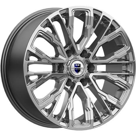 Диски K&K Кортес 8,5x19 6x139,7 ET30 dia 106,1 дарк платинум - 1