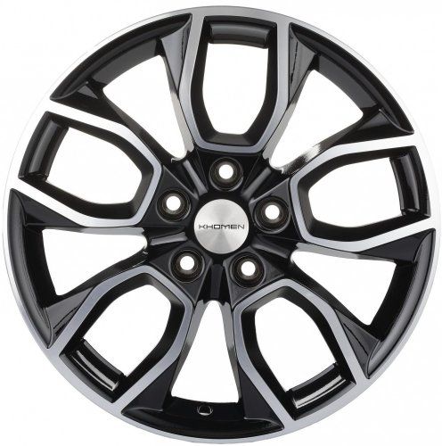 Диски Khomen Wheels KHW1713 (Tucson) 7x17 5x114,3 ET51 dia 67,1 black-FP - 1
