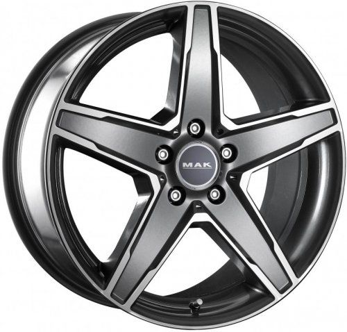 Диски MAK Stern 8x17 5x112 ET35 dia 66,6 gun metallic mirror - 1