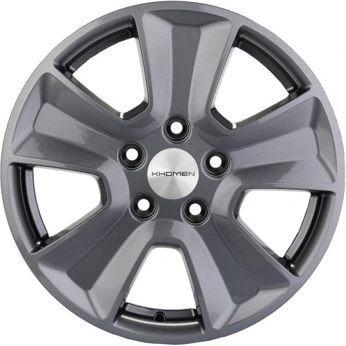 Диски Khomen Wheels KHW1601 (Duster) 6,5x16 5x114,3 ET50 dia 66,1 gray Россия - 1